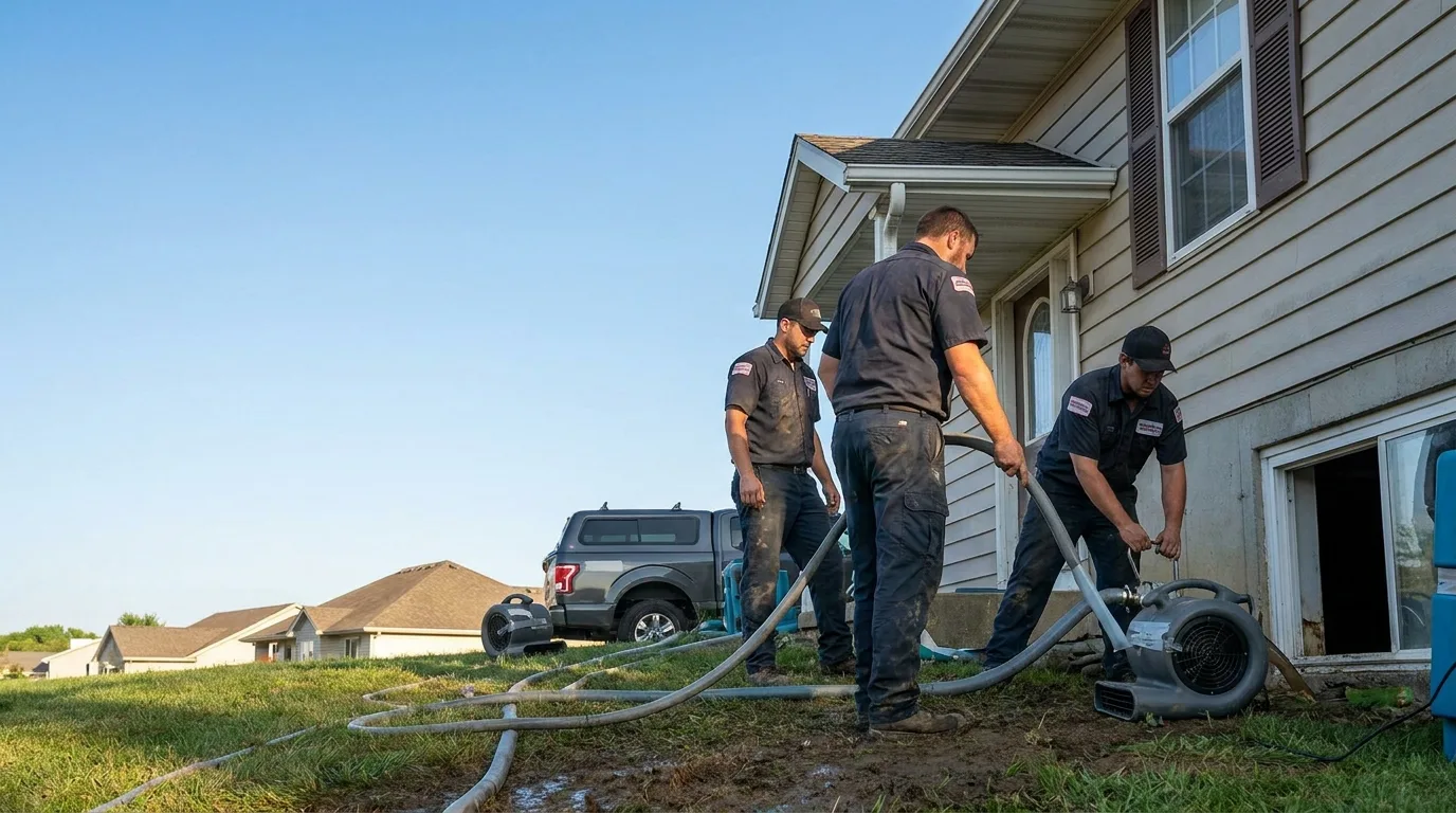 Water Removal in Red Oak, OK near me